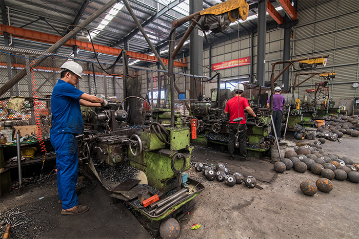 南宁网架配件车间